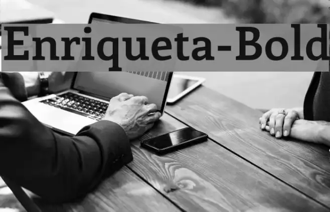 Enriqueta-Bold Example 3