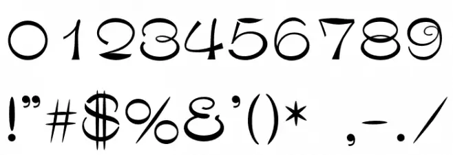 Ensei Normal خط محارف أخرى