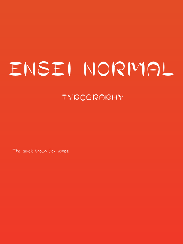 Ensei Normal Poster
