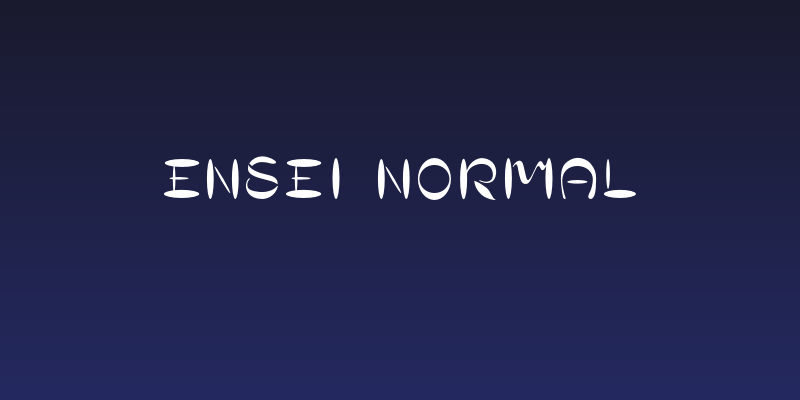 Ensei Normal Social Header