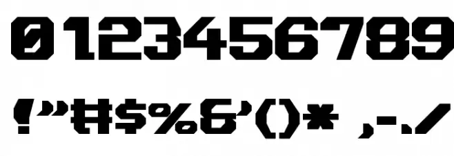 Ensign Flandry Bold Font OTHER CHARS