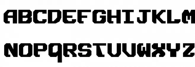 Ensign Flandry Bold Schriftart Groß