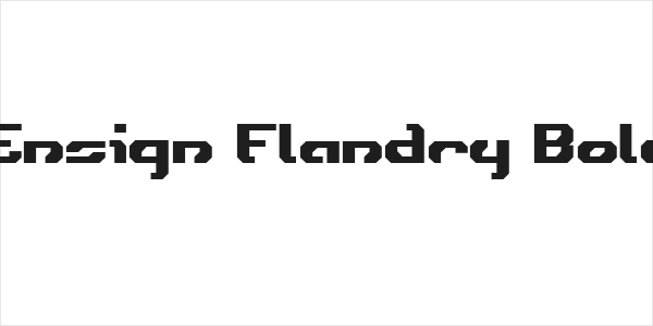 Ensign Flandry Bold Logo