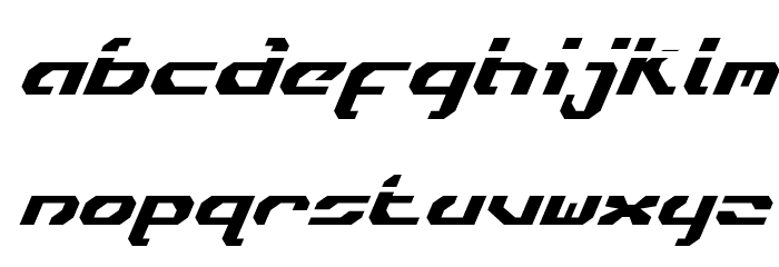 Ensign Flandry Laser Italic Fuentes MINÚSCULAS