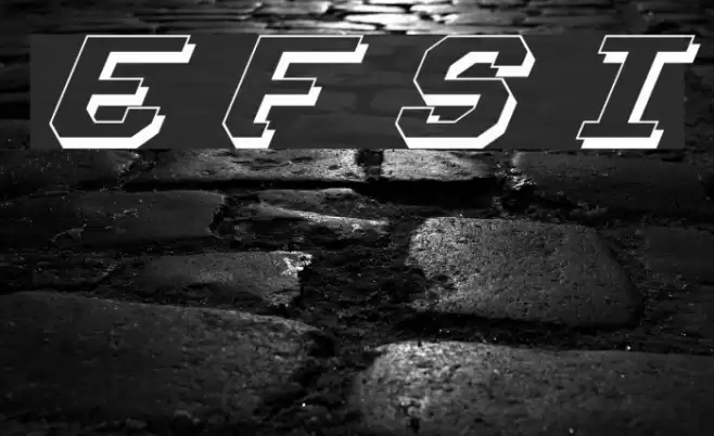 Ensign Flandry Shadow Italic Font examples