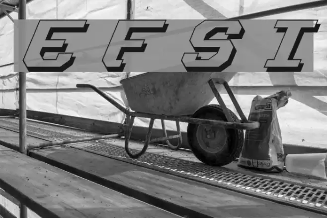 Ensign Flandry Shadow Italic Font examples