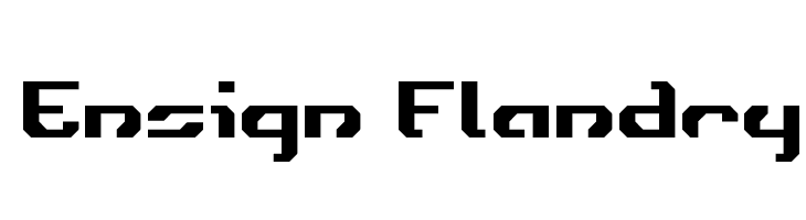 Ensign Flandry  Скачать бесплатные шрифты