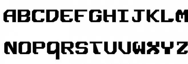 Ensign Flandry 字体 大写