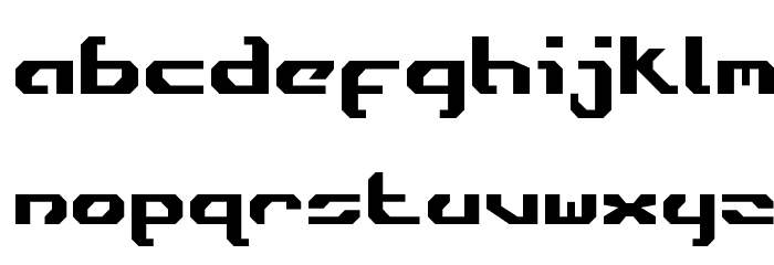 Ensign Flandry Font LOWERCASE
