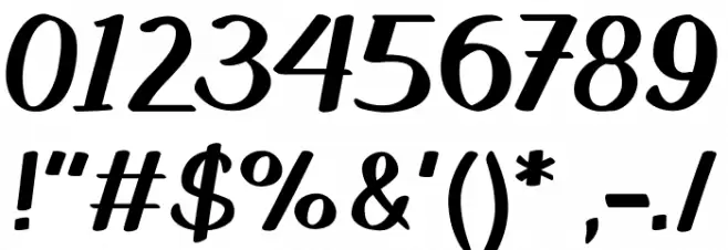 Ensiklopedia Font OTHER CHARS