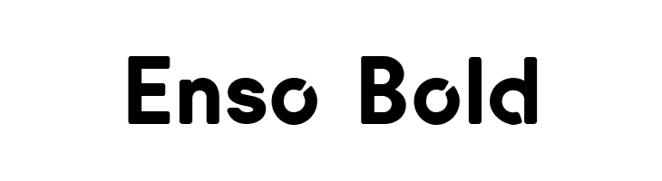 Enso Bold  baixar fontes gratis