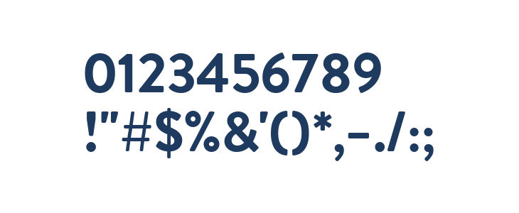 Enso Bold Other Characters