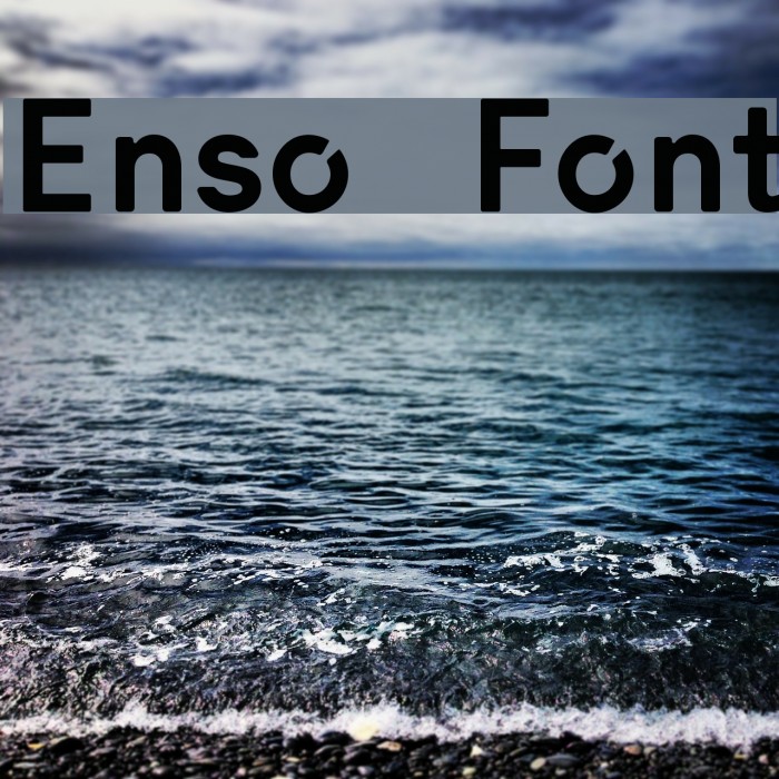 Enso Font examples