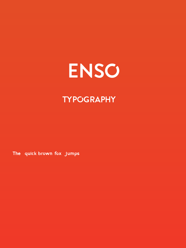 Enso Poster