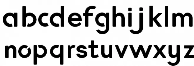 Enso خط أحرف صغيرة