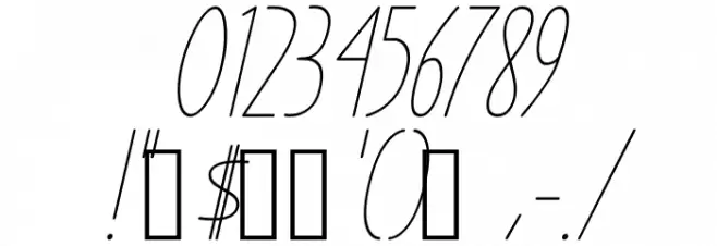 Ensure Medium Italic Font OTHER CHARS