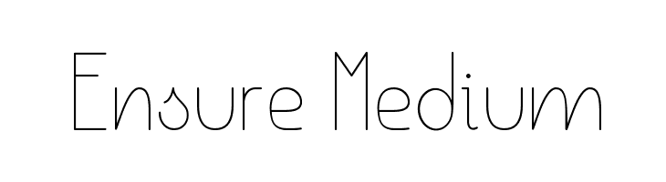 Ensure Medium  لخطوط تنزيل