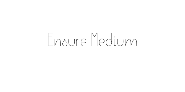 Ensure Medium Logo