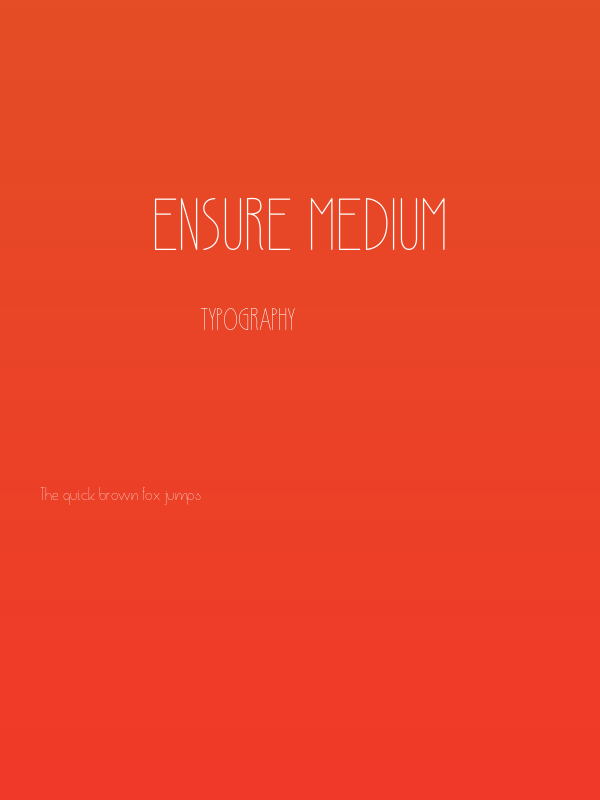 Ensure Medium Poster