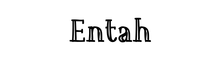 Entah  Fuentes Gratis Descargar