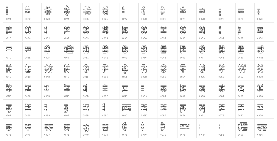 Entangled -BRK- Character Map