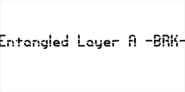 Entangled Layer A -BRK- Logo