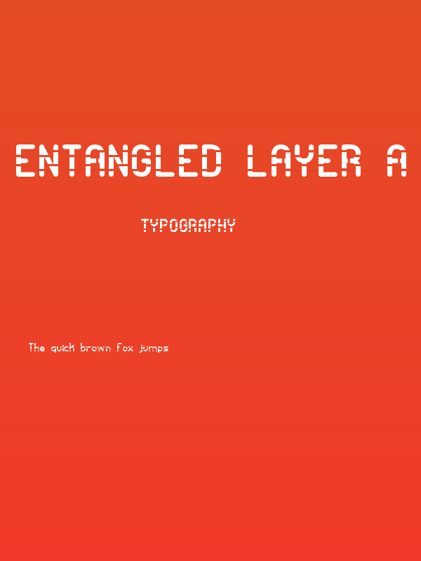 Entangled Layer A -BRK- Poster