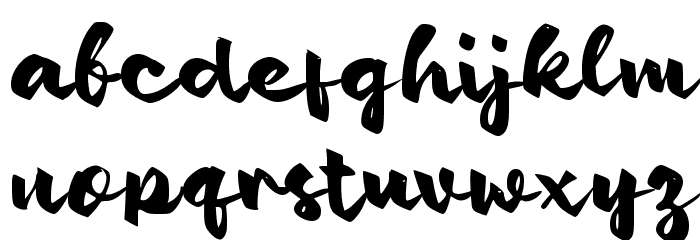 Enteni Font LOWERCASE
