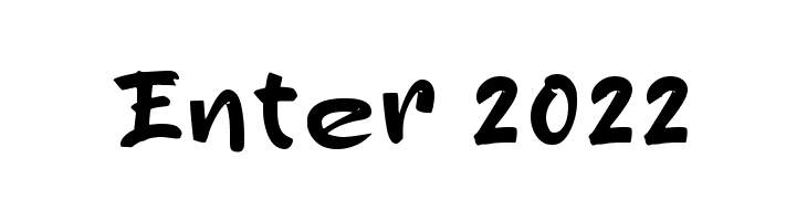Enter 2022  Free Fonts Download