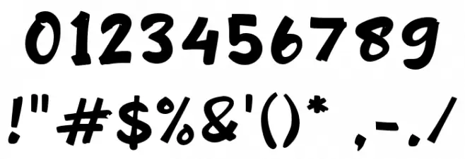 Enter 2022 Font OTHER CHARS