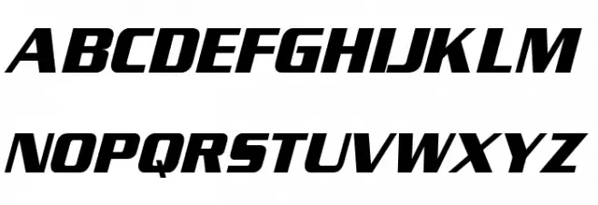 Enter Sansman Bold Italic Fonte MAIÚSCULAS