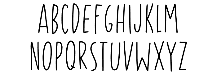 Enter The Clown DEMO Regular Шрифта строчной