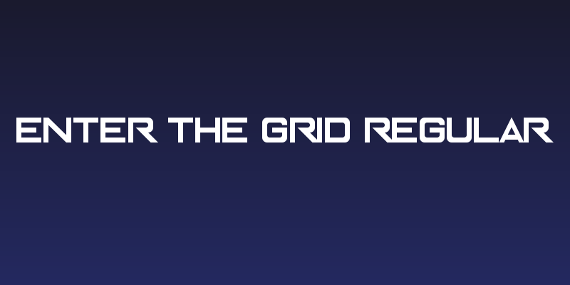 Enter The Grid Regular Social Header