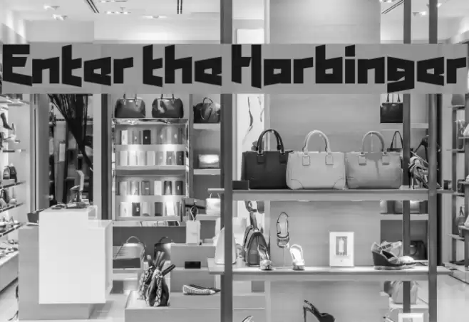 Enter the Harbinger Font examples