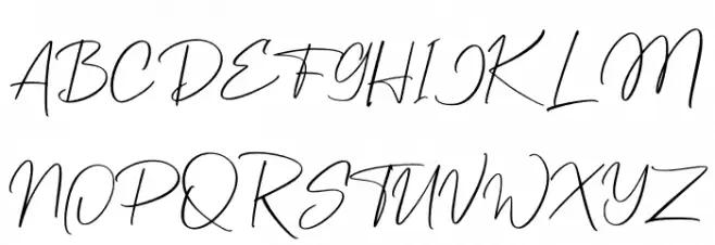 Enterlight PERSONAL USE ONLY! Caratteri MAIUSCOLE