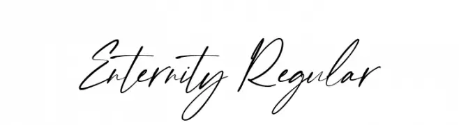 Enternity Regular  Frei Schriftart Herunterladen