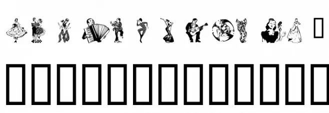 Entertainment 1 字体 大写