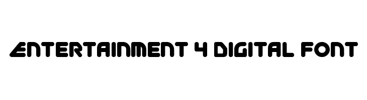 Entertainment 4 Digital Font  免费字体下载