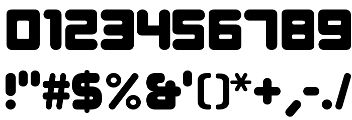 Entertainment 4 Digital Font Font OTHER CHARS