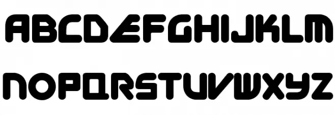 Entertainment 4 Digital Font Шрифта ВЕРХНИЙ