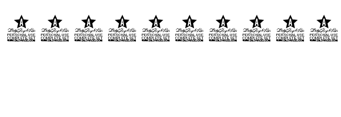 Enthrall Personal Use Font OTHER CHARS