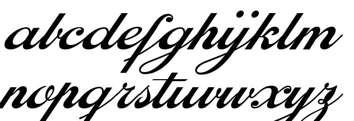 Enthrall Personal Use Font LOWERCASE