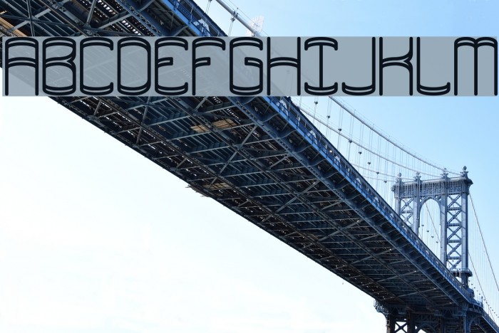Enthuse BRK Font examples