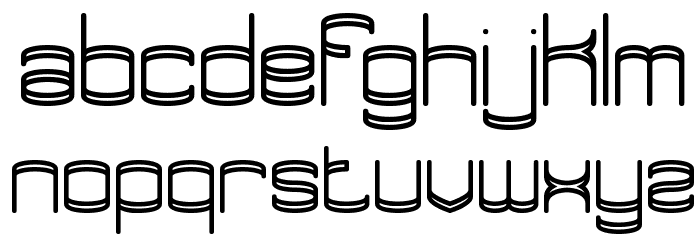 Enthuse BRK Font LOWERCASE