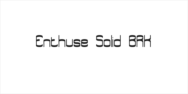 Enthuse Solid BRK Logo