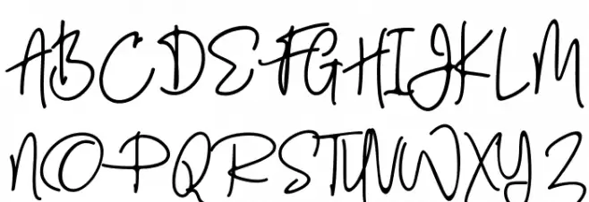 Enthusiast Behavior Schriftart Groß