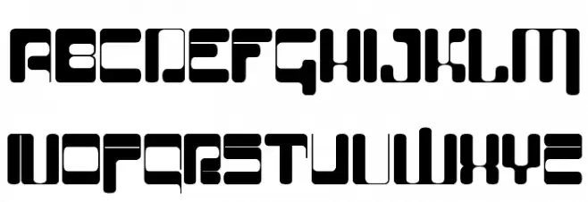 EntraTerrestrial Schriftart Groß