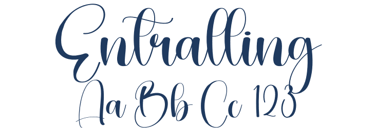 Entralling Font Preview