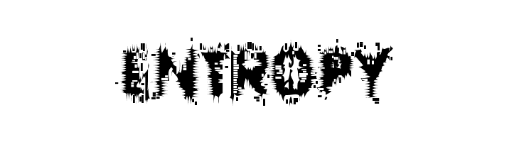 Entropy Font