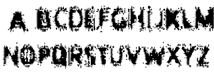 Entropy Font LOWERCASE